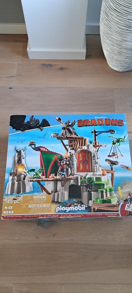 Playmobil Dragons Berk 9243, Ophalen of Verzenden, Zo goed als nieuw