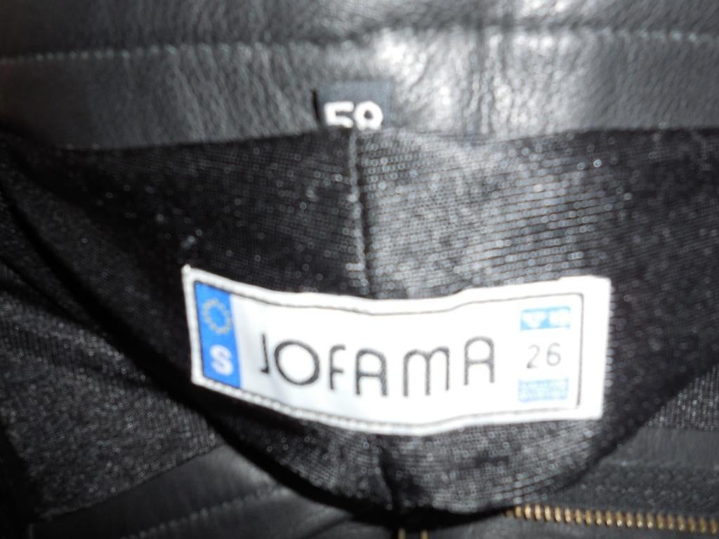 leren motorbroek Jofama mt. 58 zwart, Motoren, Broek | leer, Ophalen of Verzenden, Nieuw zonder kaartje, Heren