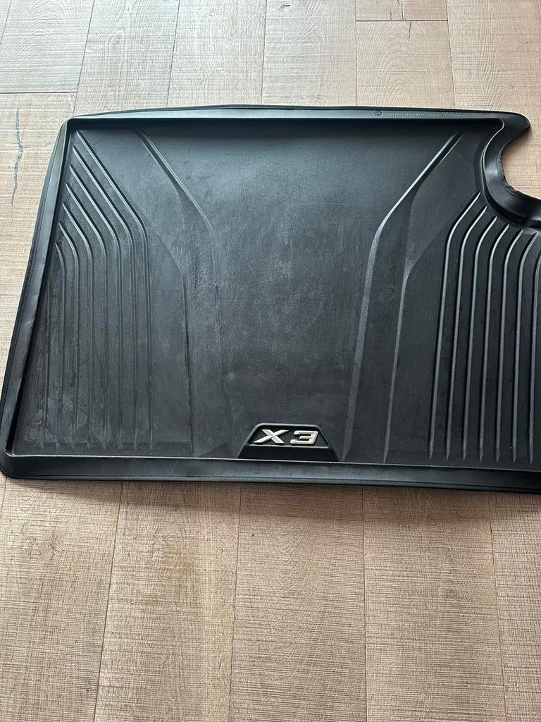 BMW ALLWEATHER (RUBBEREN) KOFFERRUIMTEMAT - BMW X3, Ophalen, Zo goed als nieuw