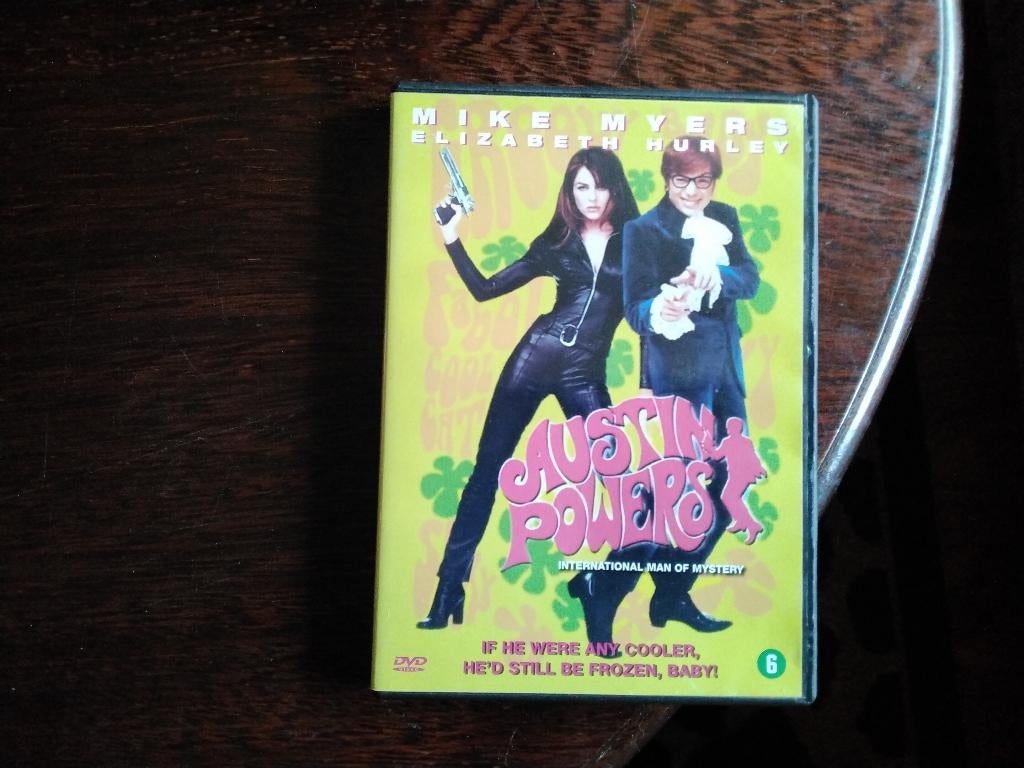 Austin powers, origineel, Vanaf 12 jaar, Ophalen of Verzenden, Zo goed als nieuw, Actiekomedie