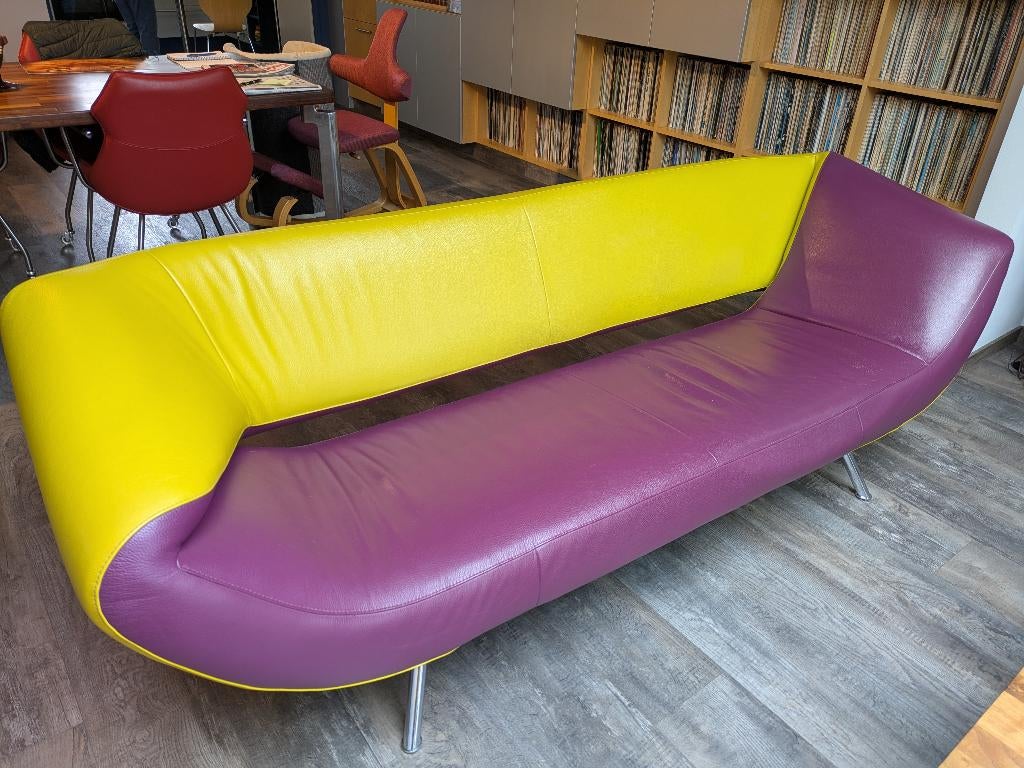 Leolux Arabella bank, Huis en Inrichting, Banken | Bankstellen, Ophalen, Gebruikt, Driepersoons, 75 tot 100 cm