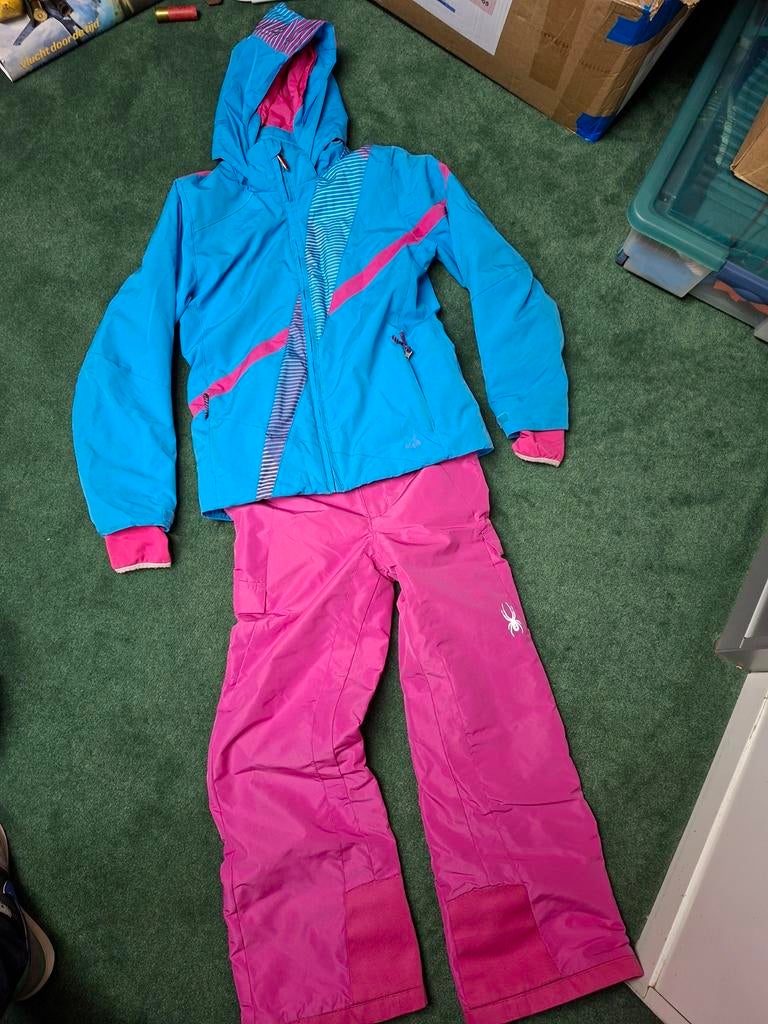 Spyder skijas skibroek skipak 152 met extra broek ski pak, Kleding | Dames, Wintersportkleding, Ophalen, Zo goed als nieuw, Maat 34 (XS) of kleiner