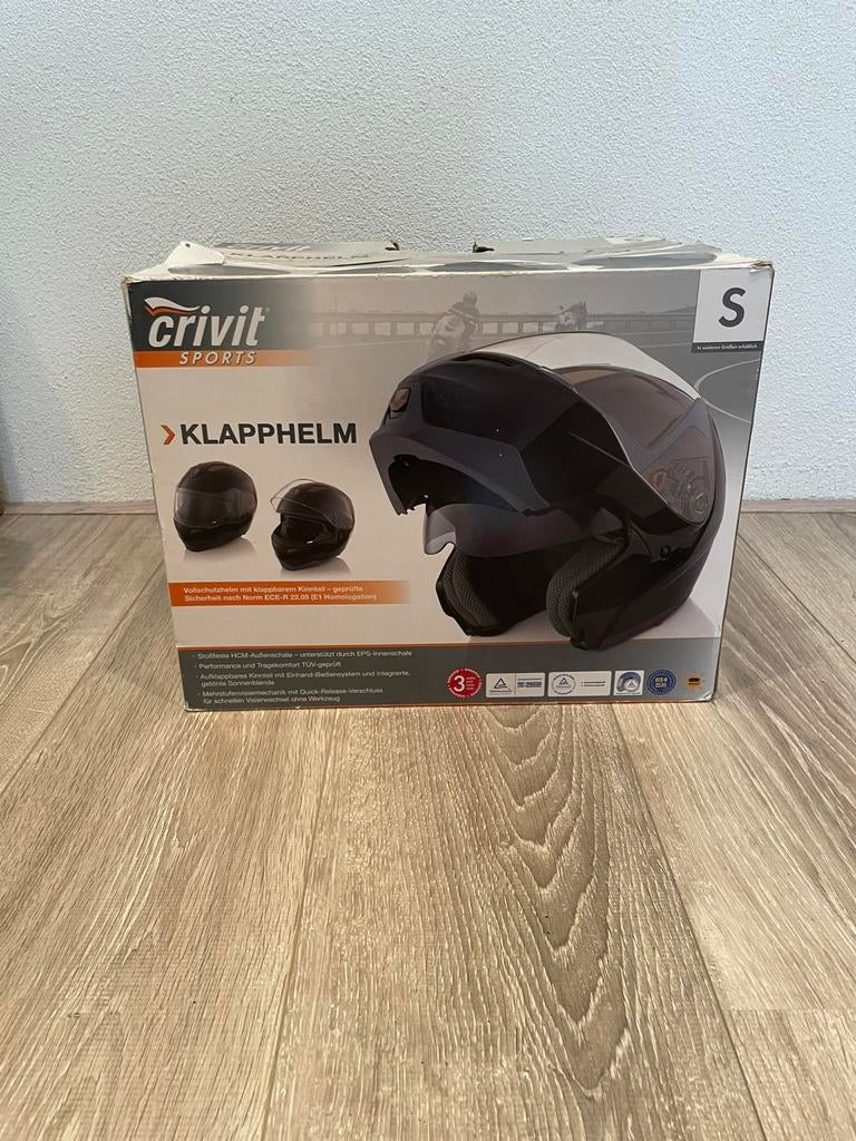 Crivit Systeemhelm (Klaphelm) – Maat S (55-56), Motoren, Kleding | Motorhelmen, Overige merken, Systeemhelm, Ophalen of Verzenden