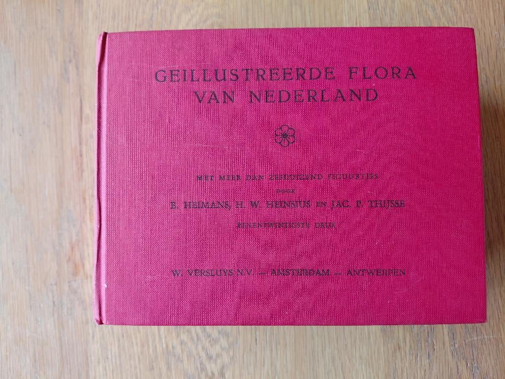 Te koop Geillustreerde flora van Nederland, Boeken, Bloemen, Planten en Bomen, Diverse auteurs, Ophalen of Verzenden, Zo goed als nieuw