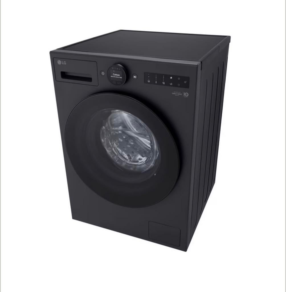 NIEUW– Wasmachine zwart 11 kg LG  – LG F4WX801YB, 1200 tot 1600 toeren, Ophalen of Verzenden, Info@bodoclimate.nl, Voorlader