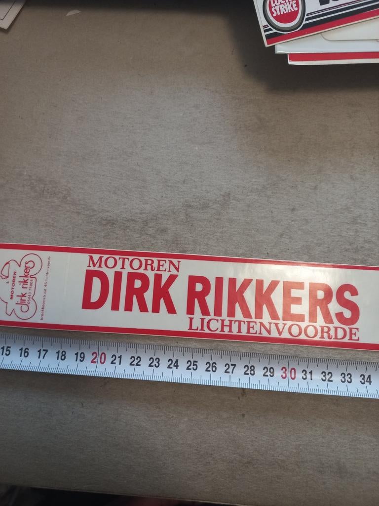 Motoren dirk rikkers lichtenvoorde, Ophalen of Verzenden, Zo goed als nieuw