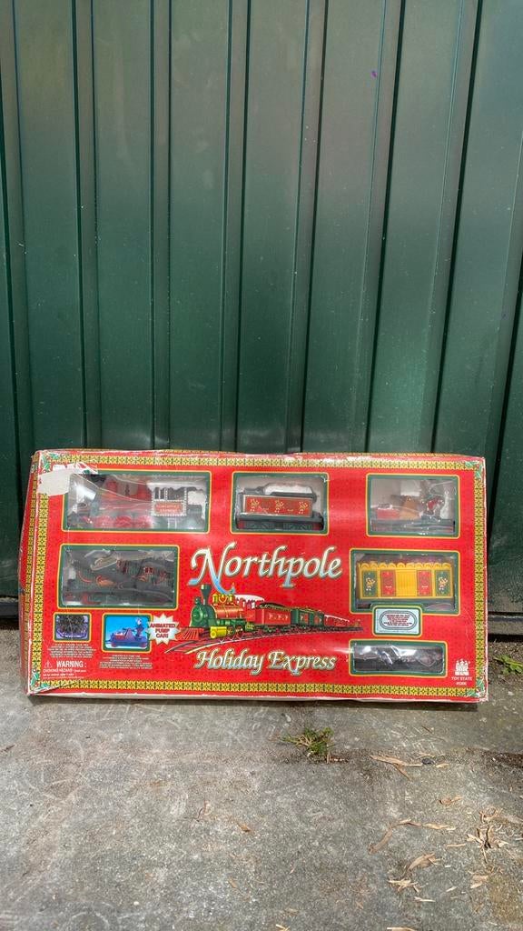 Northpole Holiday Express Treinset, Gelijkstroom of Wisselstroom, Analoog, Ophalen, Overige merken