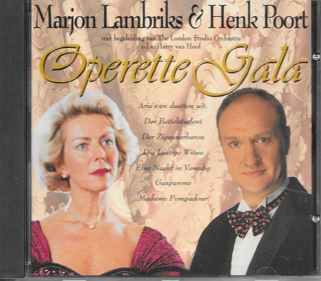 CD Marjon Lambriks & Henk Poort, Ophalen of Verzenden, Classicisme, Gebruikt, Kamermuziek