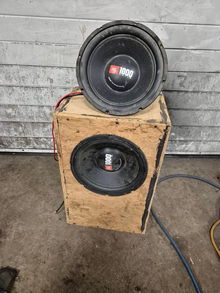 JBL 1000 subwoofer GTO 601.1 versterker, Auto diversen, Ophalen, Gebruikt