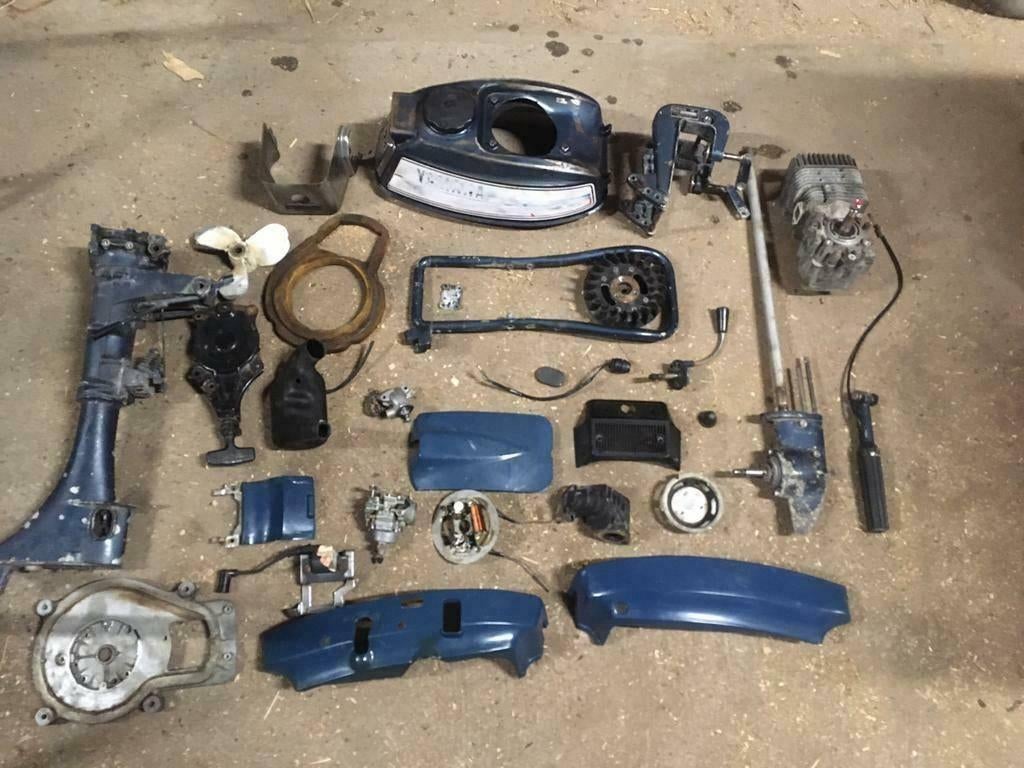 Yamaha 5 pk 2 takt buitenboordmotor onderdelen, Watersport en Boten, Accessoires en Onderhoud, Ophalen of Verzenden, Gebruikt