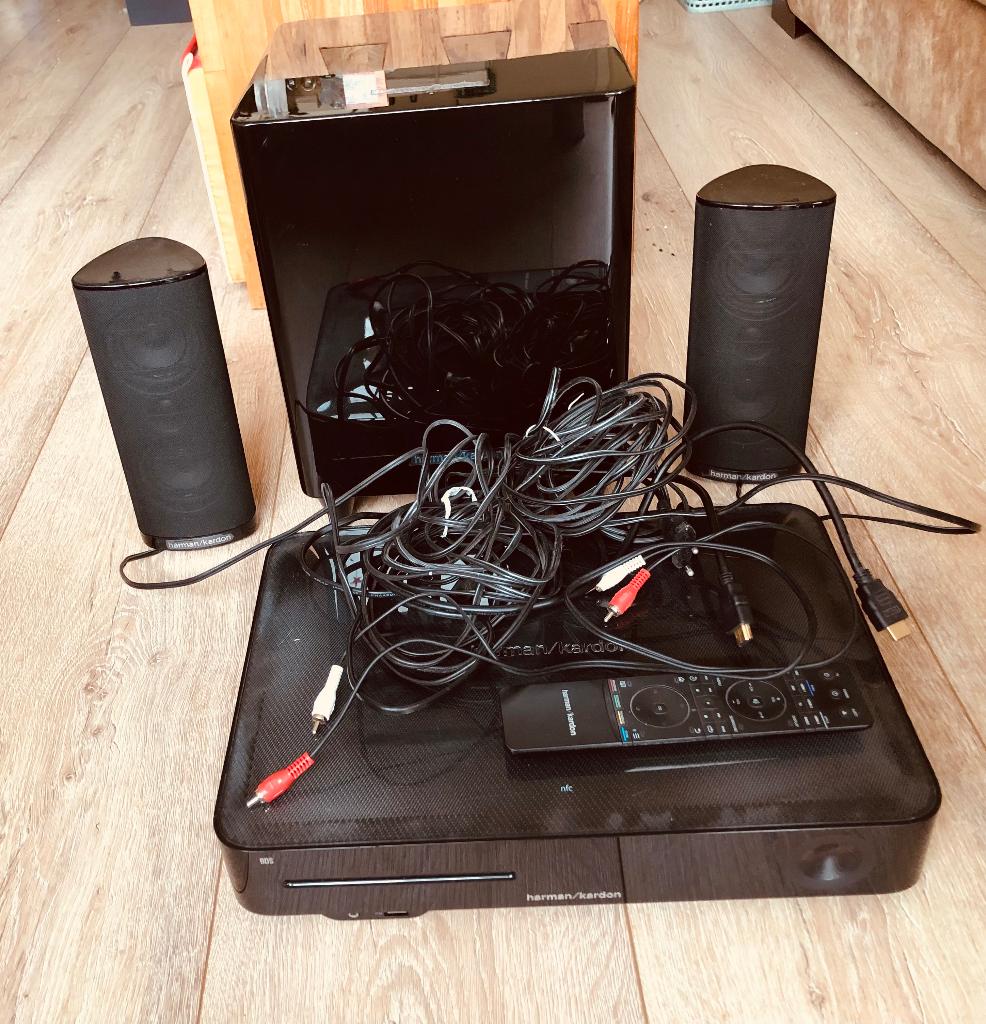 Harman kardon BDS385S set, Overige merken, Gebruikt, Blu-ray-speler, 70 watt of meer