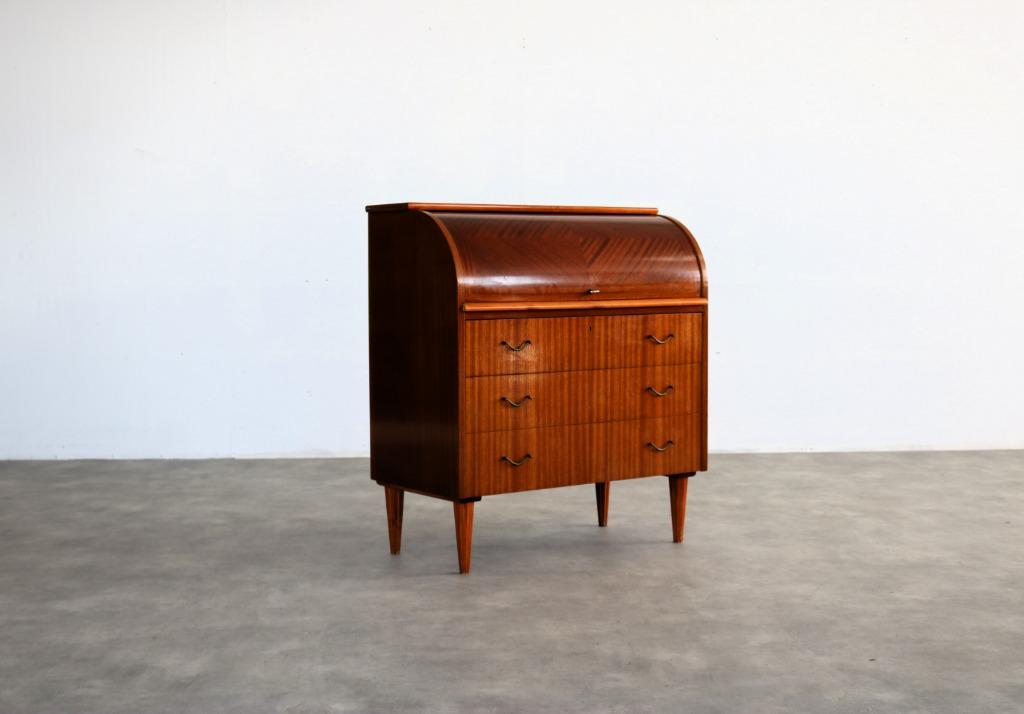 vintage secretaire | bureau | kast | jaren 60 | Zweeds, Gebruikt, Verzenden, ., .