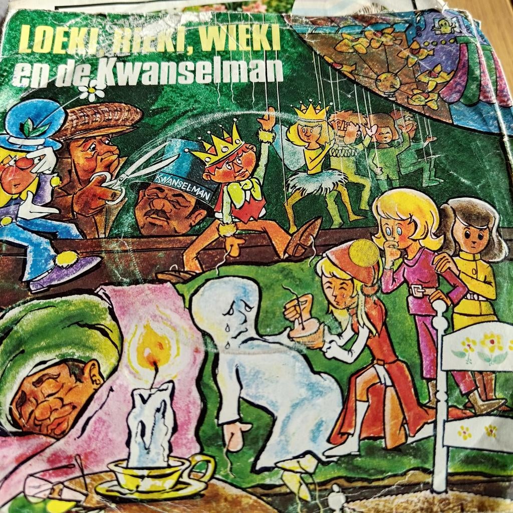 Loeki, Rieki, Wieki en de Kwanselman, Ophalen of Verzenden, Gebruikt, 7 inch