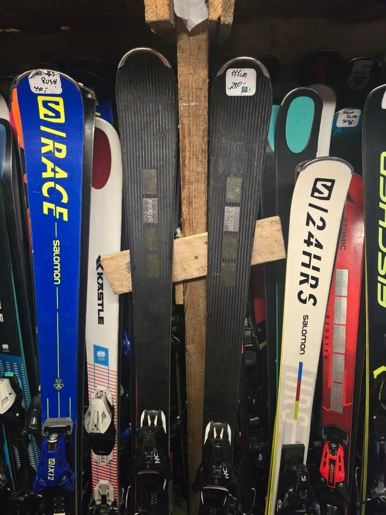 177cm STOCKLI ALL ROUND O TREE CARVE SKI SWISS LUXE, Overige merken, 160 tot 180 cm, Stockli, Ophalen of Verzenden