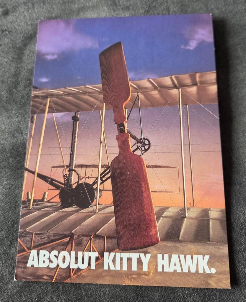 Absolut Vodka - Absolut Kitty Hawk, Verzamelen, Verzenden, 1980 tot heden, Ongelopen, Overige thema's