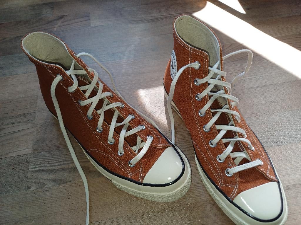 Nette Converse All Stars maat 44,5, Kleding | Heren, Schoenen, Ophalen of Verzenden, Zo goed als nieuw, Bruin, Sneakers of Gympen
