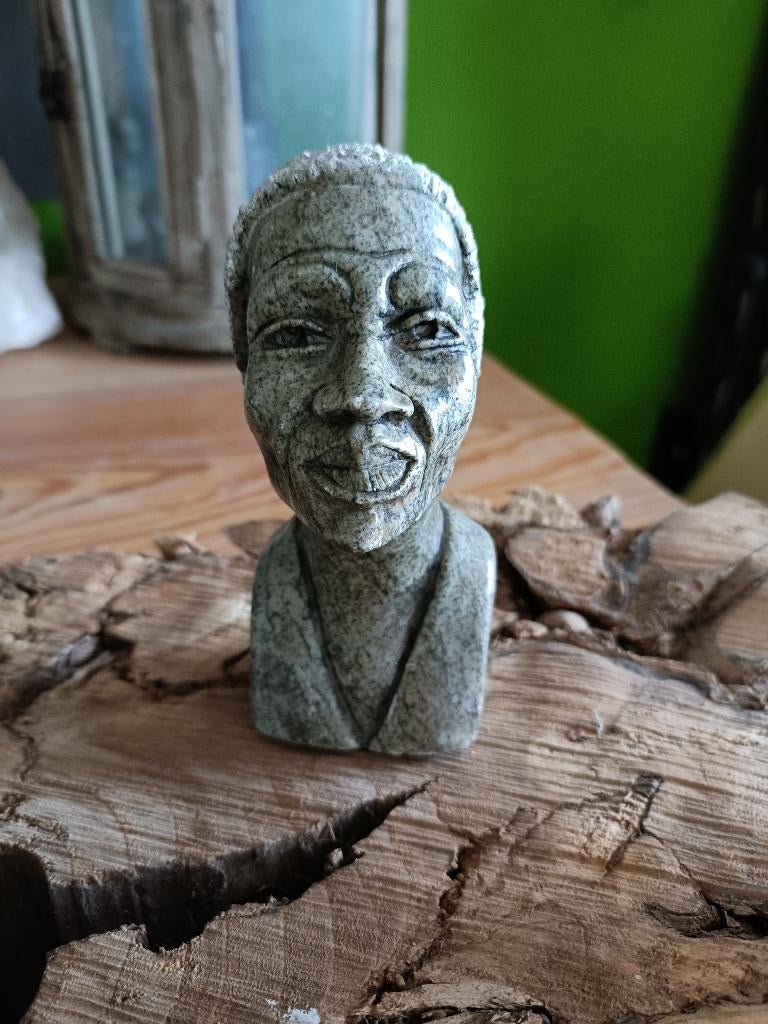 Vintage serpentijn buste, Ophalen of Verzenden, Zo goed als nieuw