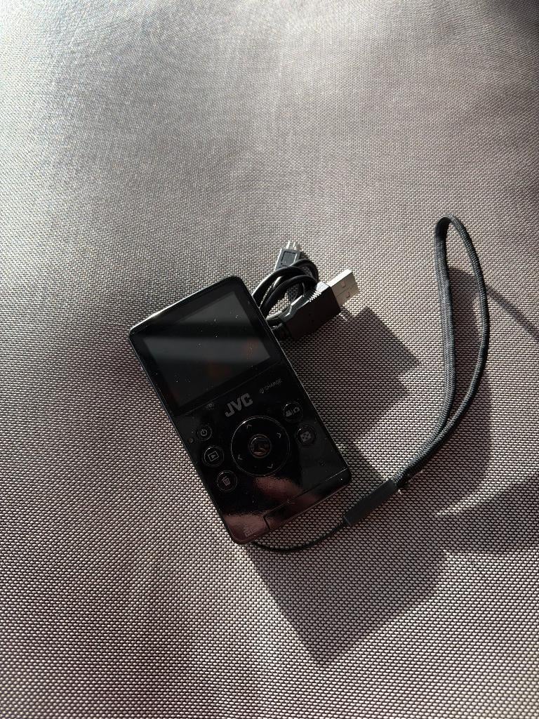 JVC HD Pocket Videocamera – Compact en Gebruiksklaar, Mini dv, JVC, Ophalen of Verzenden, Zo goed als nieuw