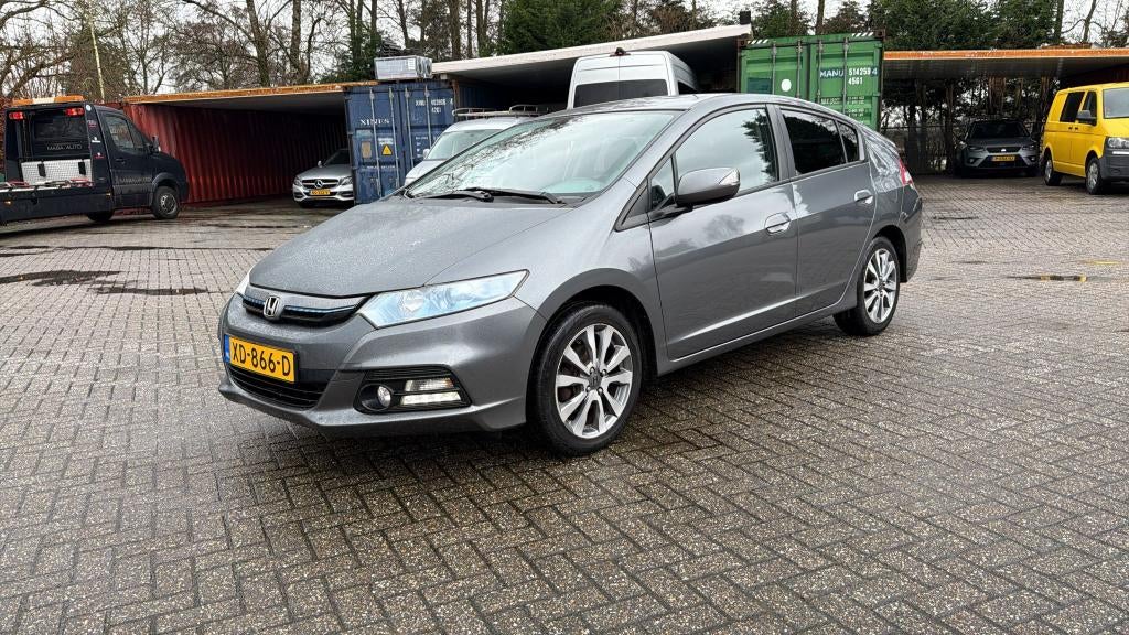 Nette Honda Insight 1.3 Hybrid AUT 2013 Grijs, Auto's, Honda, 4 cilinders, 0 kg, Leder en Stof, 23 km/l