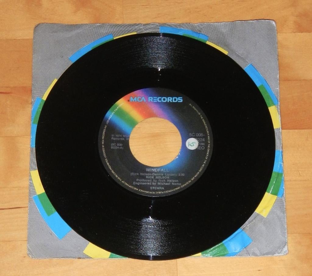 7" single - Rick Nelson ‎- Windfall, Ophalen, Gebruikt, Pop