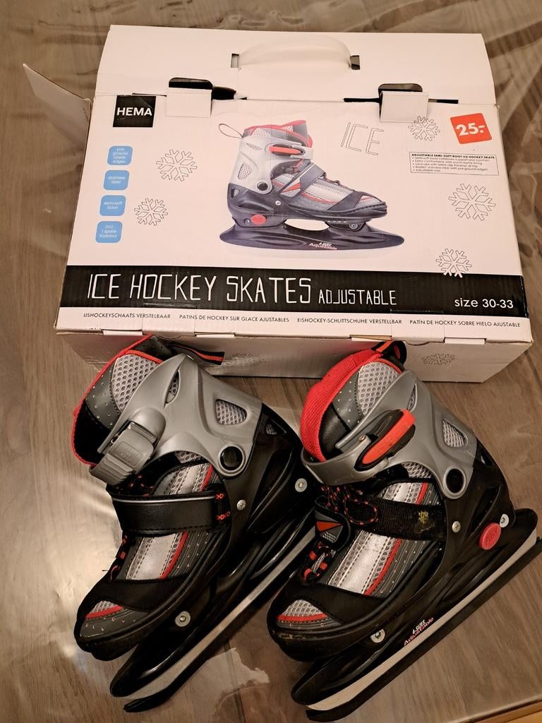 IJshockey schaatsen 30-33, Ophalen of Verzenden, Zo goed als nieuw, IJshockeyschaatsen, Nijdam