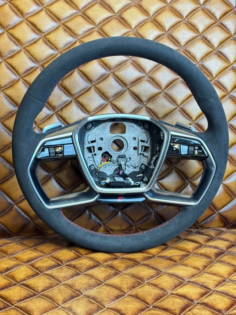 Stuurwiel Stuur Audi e-tron Alcantara NIEUW, Nieuw, Audi, Ophalen of Verzenden