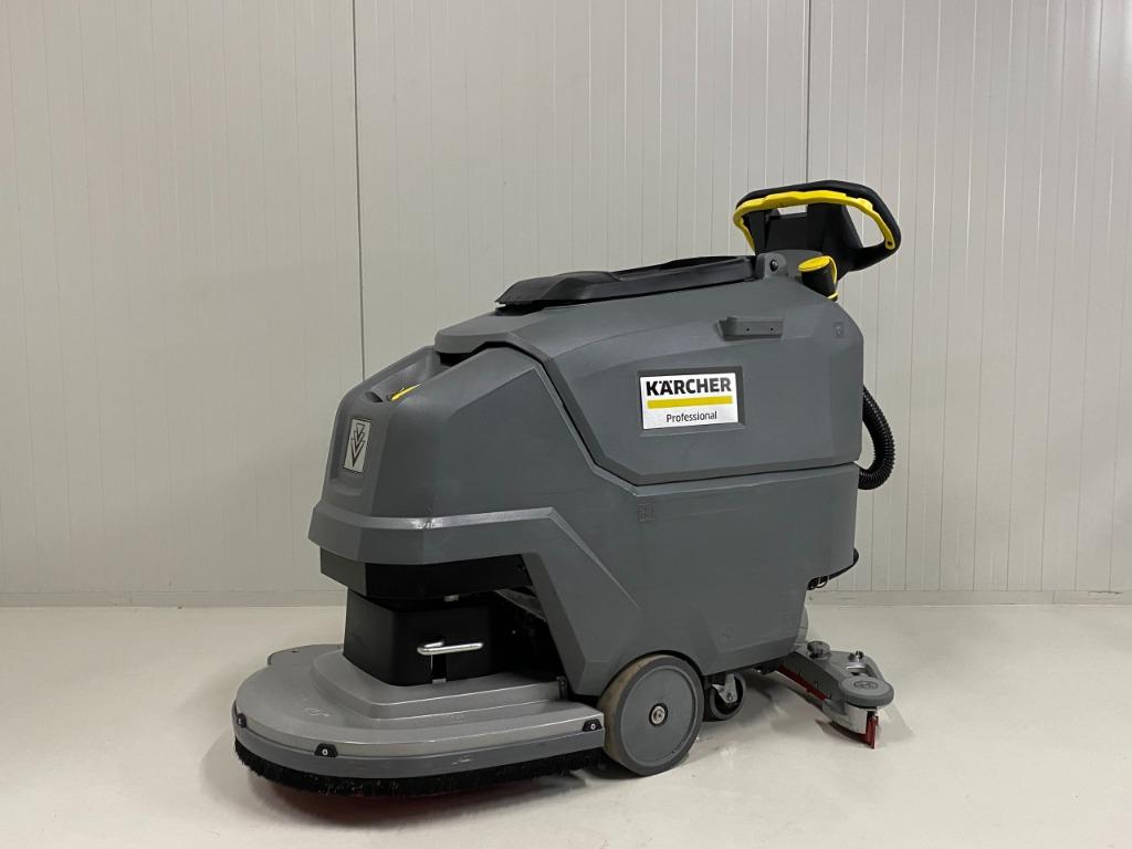 KARCHER SCHROB-/ZUIGMACHINE BD 50/55 W Bp Pack 115Ah, Ophalen of Verzenden, Zo goed als nieuw, Schrobmachine