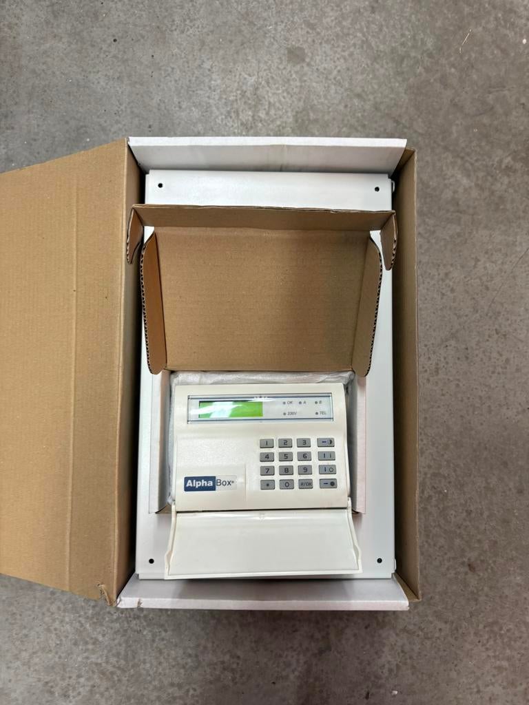 Alphabox incl bediendeel, Ophalen of Verzenden, Zo goed als nieuw, Detector, Sensor of Melder, Overige soorten