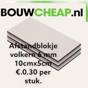 Trespa uitvulplaatjes 6mm eur.0.30 per stuk 10x5cm., Doe-het-zelf en Verbouw, Dakpannen en Dakbedekking, Ophalen of Verzenden