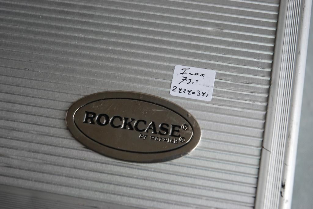 Inox Floorboard in flightcase van rockcase by warwick, Gebruikt, ., Inox, .