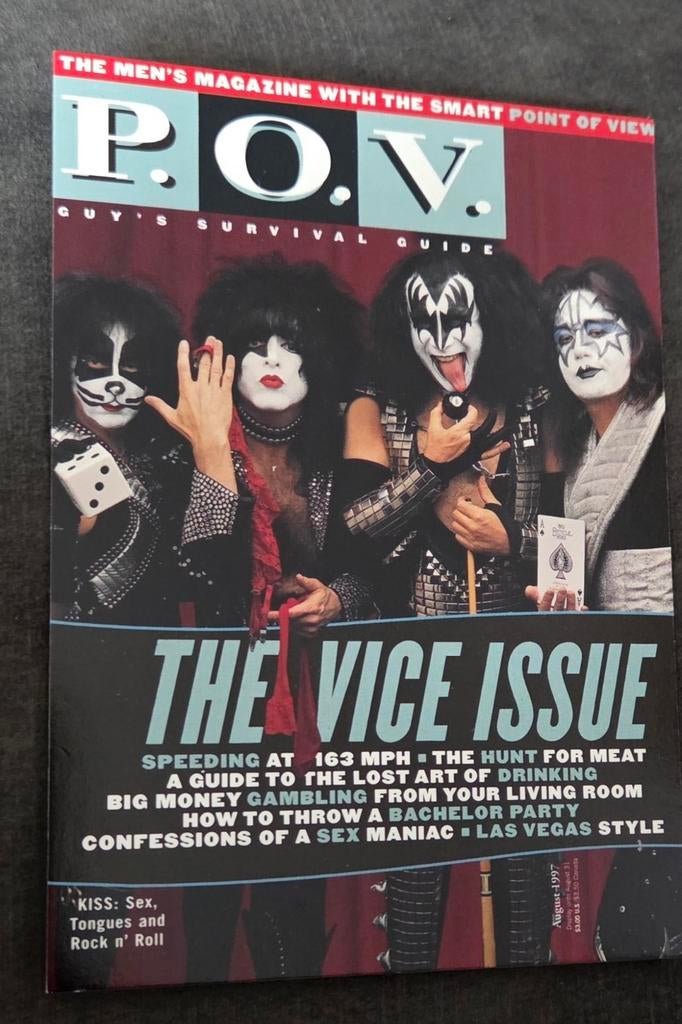 KISS - Sex, Tongues and Rock n' Roll, Verzamelen, Verzenden, 1980 tot heden, Ongelopen, Sterren en Beroemdheden