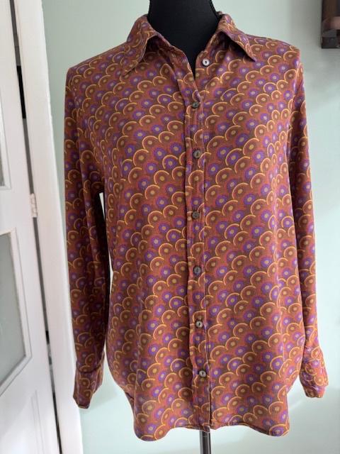 Nieuw terrakleurige blouse maat 38 van la Petite etoile., Maat 38/40 (M), Overige kleuren, Nieuw, Ophalen of Verzenden