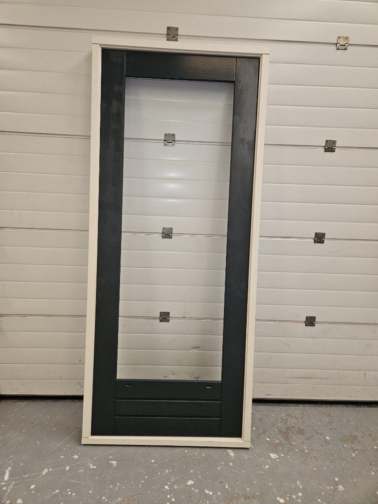 Meranti Achterdeur hardhout / Buitendeur / Schuur Balkondeur, Ophalen of Verzenden, Nieuw, Hout, Buitendeur