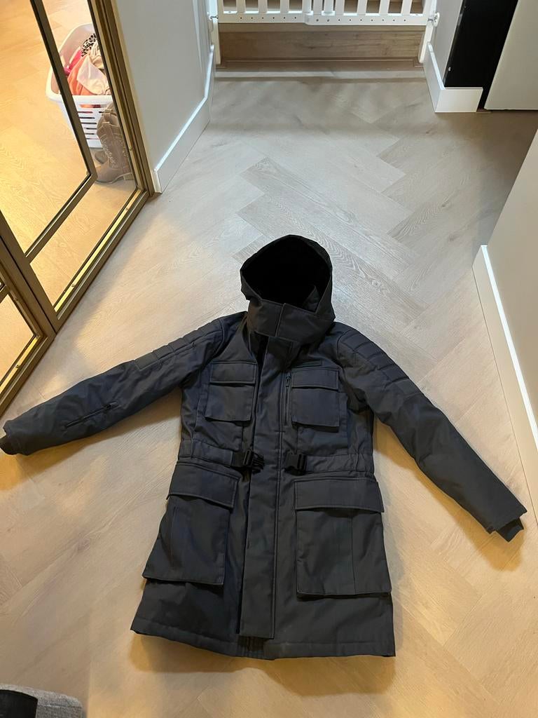 DVST Jas Maat L - Stijlvol en Warm kleur donkergrijs, Ophalen, Maat 52/54 (L)