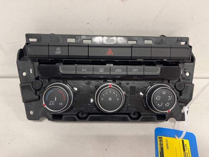 Airco bedieningspaneel van een Volkswagen T-Roc, Gebruikt, -, Volkswagen, -