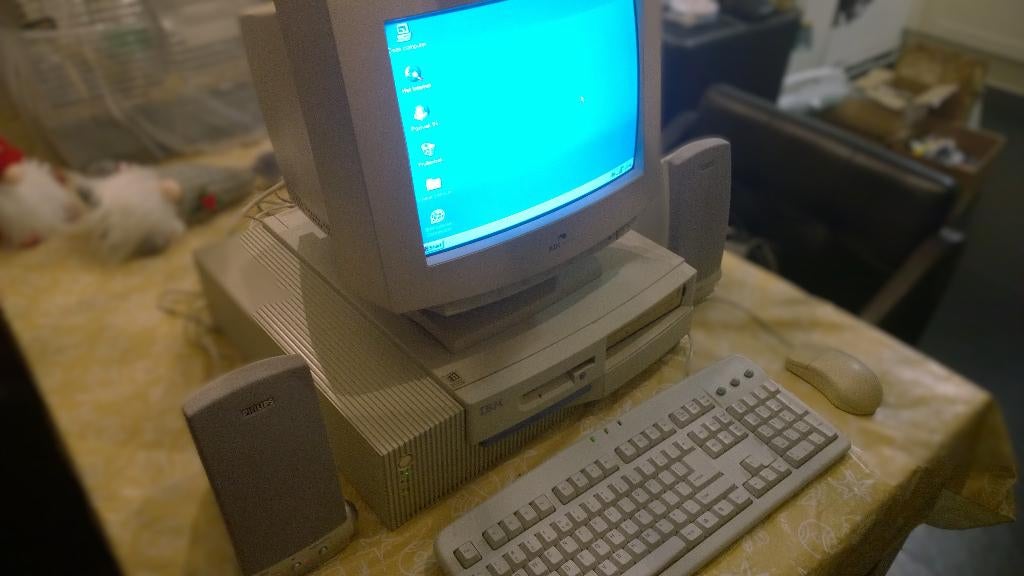 IBM Personal Computer 300PL, Windows 95, compleet, Ophalen, IBM