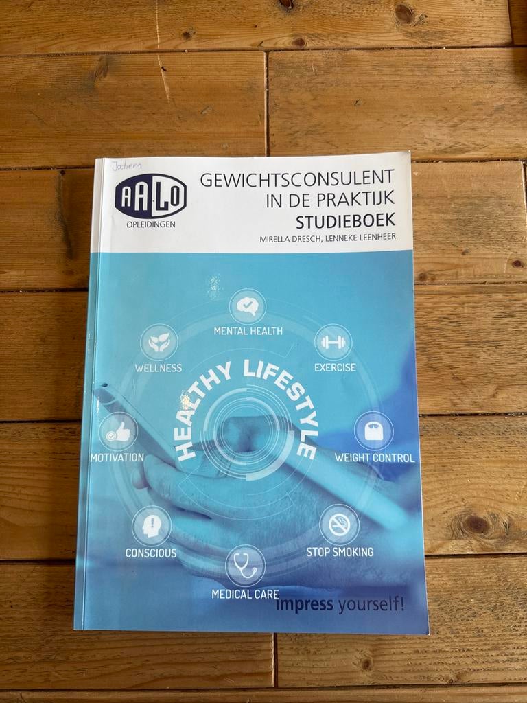 Gewichtsconsulent in de praktijk - Studieboek, Boeken, Ophalen, Alpha, Zo goed als nieuw, HBO