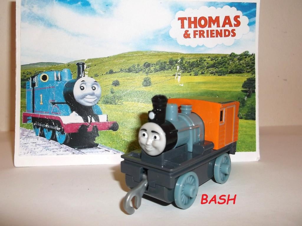Thomas de Trein Trackmaster Push Along Bash, Ophalen of Verzenden, Gebruikt