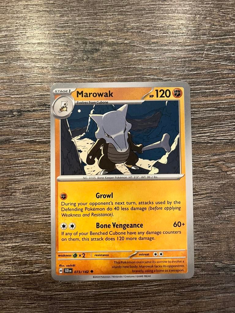 Marowak SCR 073/142, Ophalen of Verzenden, Zo goed als nieuw