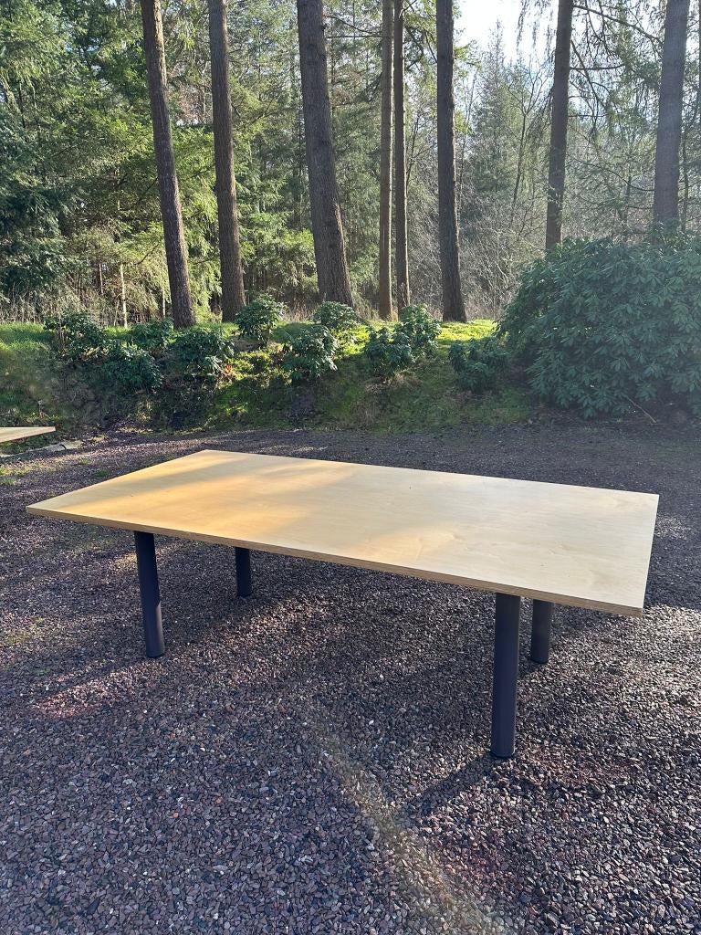 2 Tafels, Ophalen, 200 cm of meer, Zo goed als nieuw, Vijf personen of meer