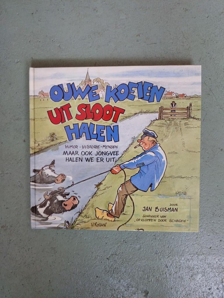 Boek getiteld Ouwe koeien uit de Sloot halen van Jan Buisman, Ophalen of Verzenden, Zo goed als nieuw