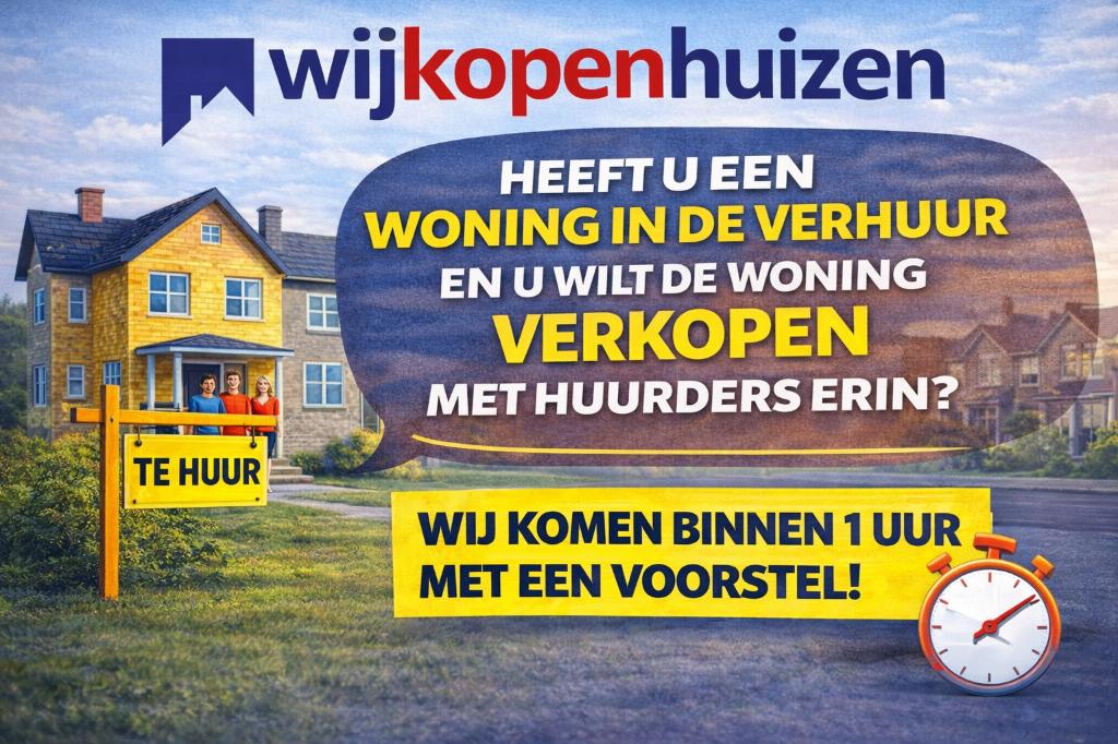 UW VERHUUR WONING VERKOPEN, DAT KAN!