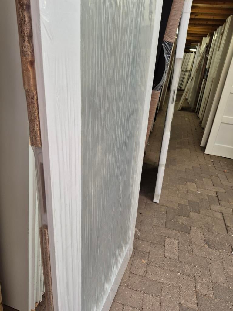 88x211,5cm binnendeur opdek R incl veiligheid glas XB9, Ophalen, 80 tot 100 cm, ., Binnendeur
