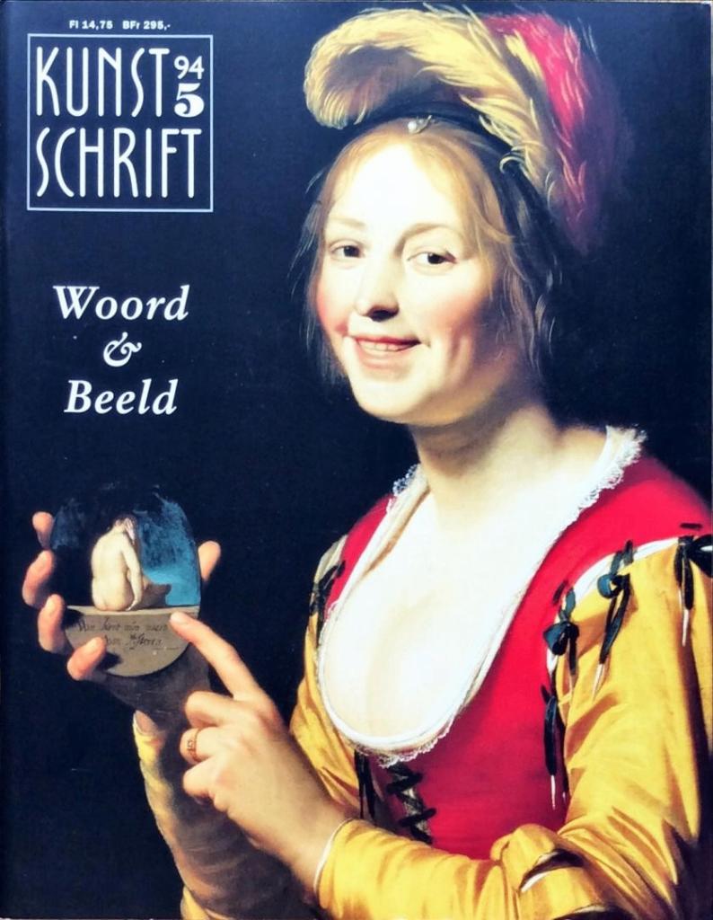 Kunstschrift 1994-5 WOORD & BEELD, Boeken, Ophalen of Verzenden, Zo goed als nieuw