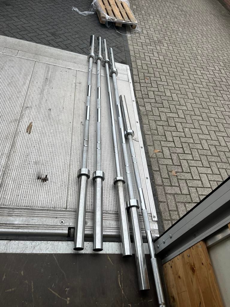 Olympische halter stang 2.20 m 20 kg 50 mm, Ophalen, Gebruikt, Stang, Halterstangen