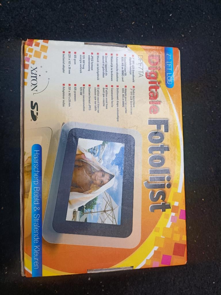 Digitale fotolijst, Ophalen of Verzenden, Nieuw, Kleiner dan 8 inch