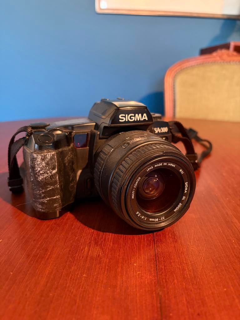 Sigma SA-300 Spiegelreflexcamera, Ophalen of Verzenden, Gebruikt, Spiegelreflex, Overige Merken