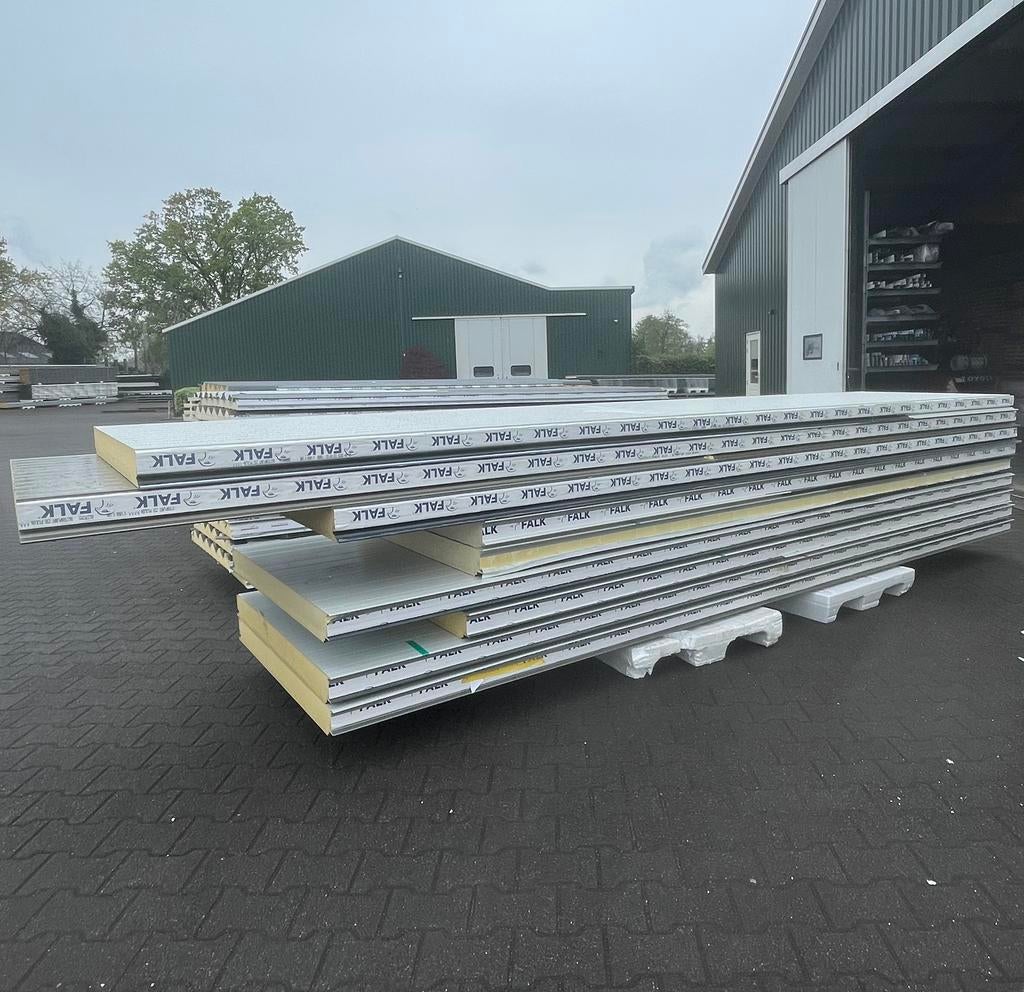 Sandwich wandplaten Falk model B keus, Doe-het-zelf en Verbouw, Platen en Panelen, Ophalen, Zo goed als nieuw, Overige materialen