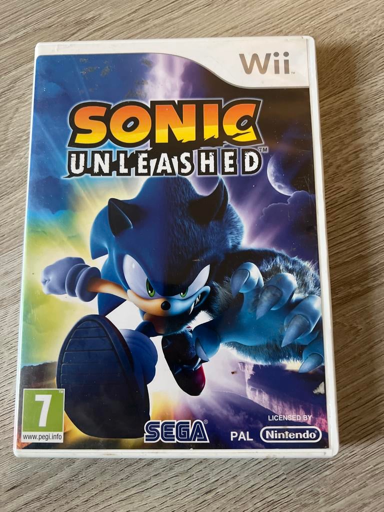Sonic Unleashed - Wii, Spelcomputers en Games, 1 speler, Ophalen of Verzenden, Zo goed als nieuw, Platform
