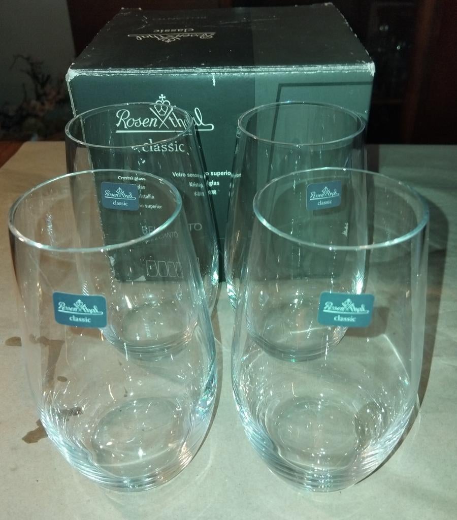 Rosenthal Belcanto, kristalglas voor longdrinks, 450 ml, Duitsland, Overige typen, Rosenthal, Ophalen of Verzenden